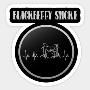 blackberry smoke band Sticker